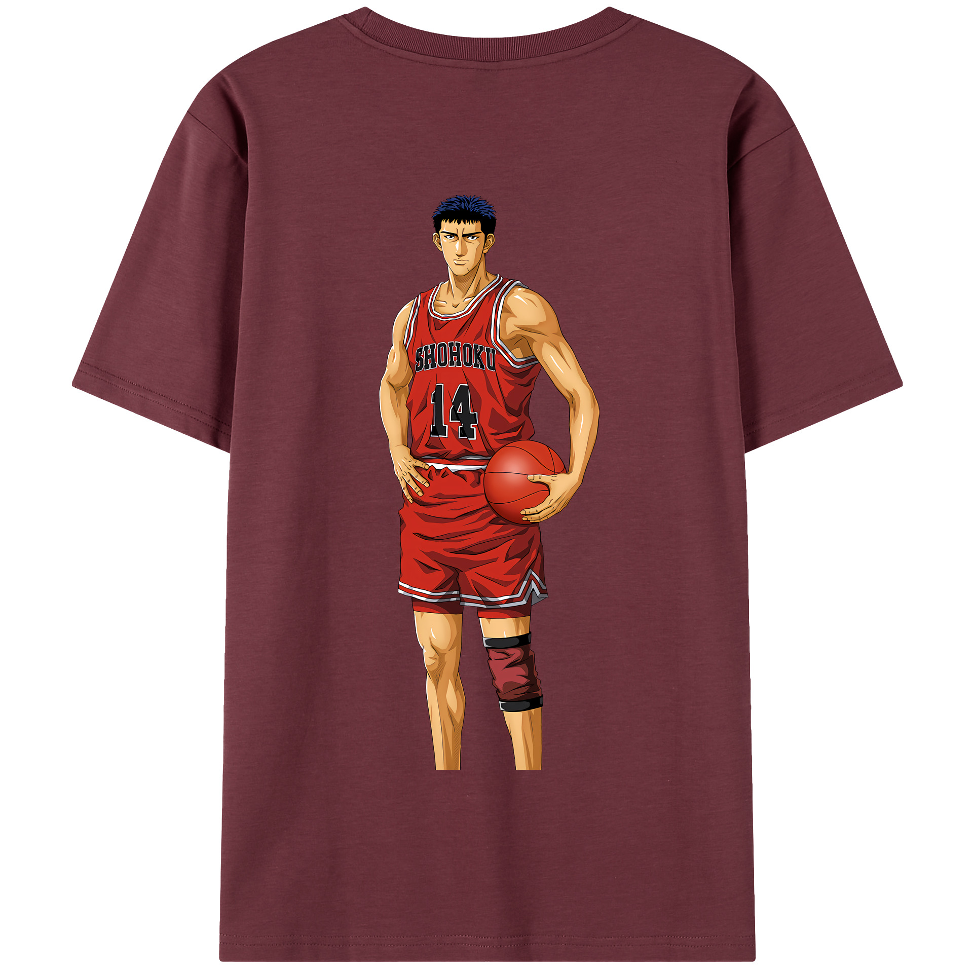 SLAM DUNK／スラムダンク 綿100％半袖Tシャツ（背面プリント）